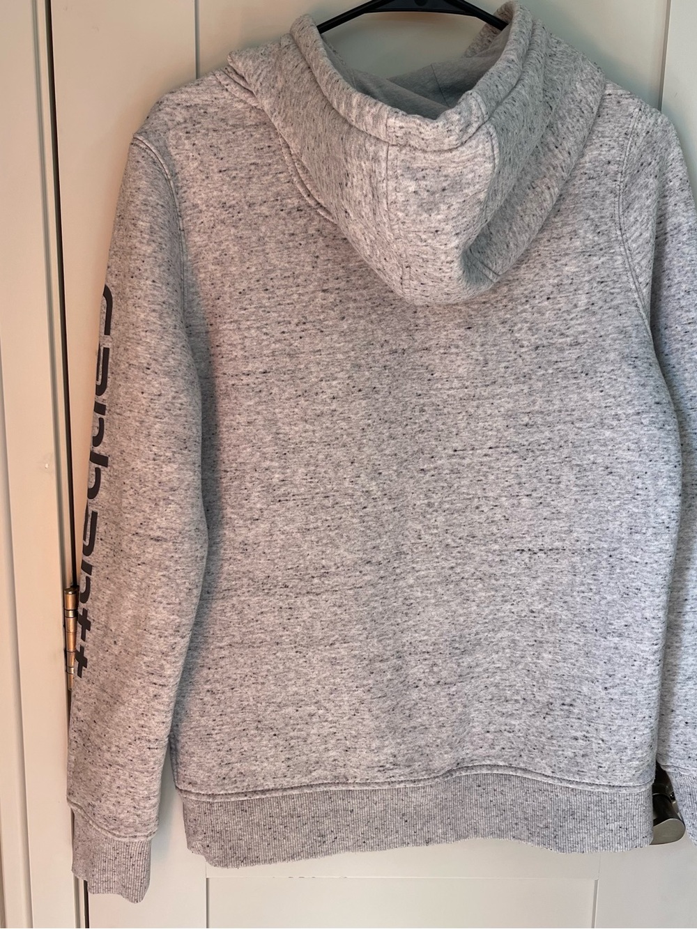 Carhartt Rain Defender Women’s Hooded Sweatshirt Heathered Grey Small Relaxed - Picture 2 of 5